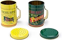 Vista 3 de Fox Run Salt and Pepper Shakers with Handle Set, 2.75 x 3.5 x 4 inches, Multicolored