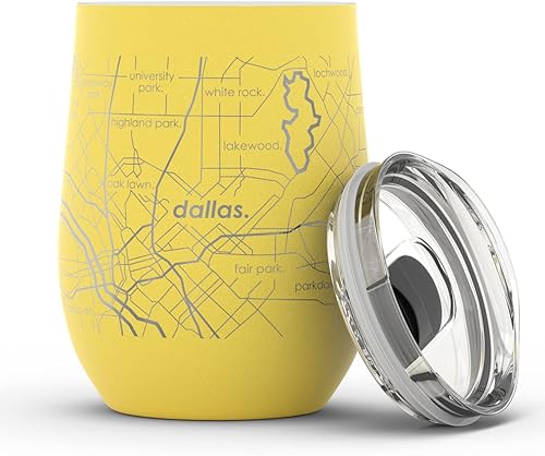 Vista 1132 de Well Told Lexington Kentucky Map - Vaso de vino aislado con grabado de mapa de Kentucky, taza de acero inoxidable grabada (12 onzas, verde domingo)