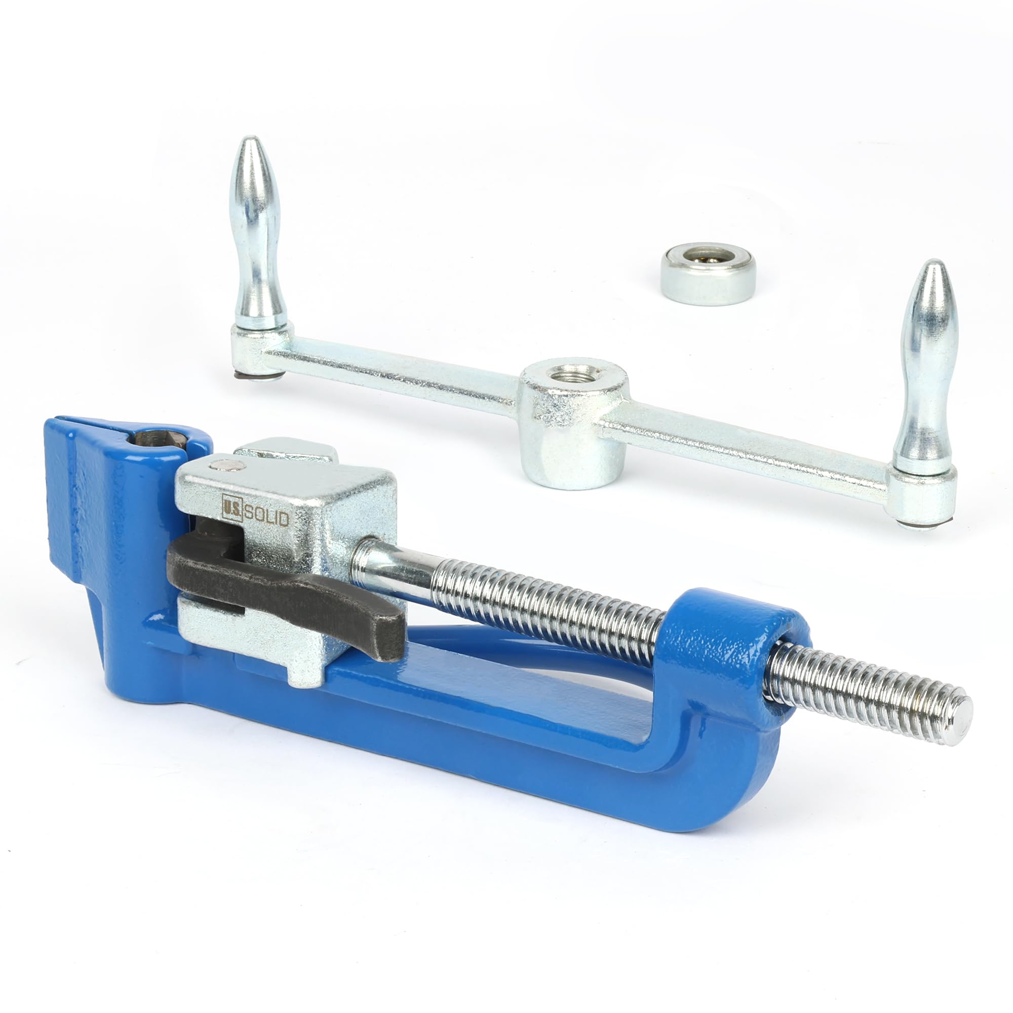 U.S. Solid Kit Feuillard de Cerclage Métallique Acier Inoxydable 304 19mm x 30m 100 Clips Sécurité Marteau