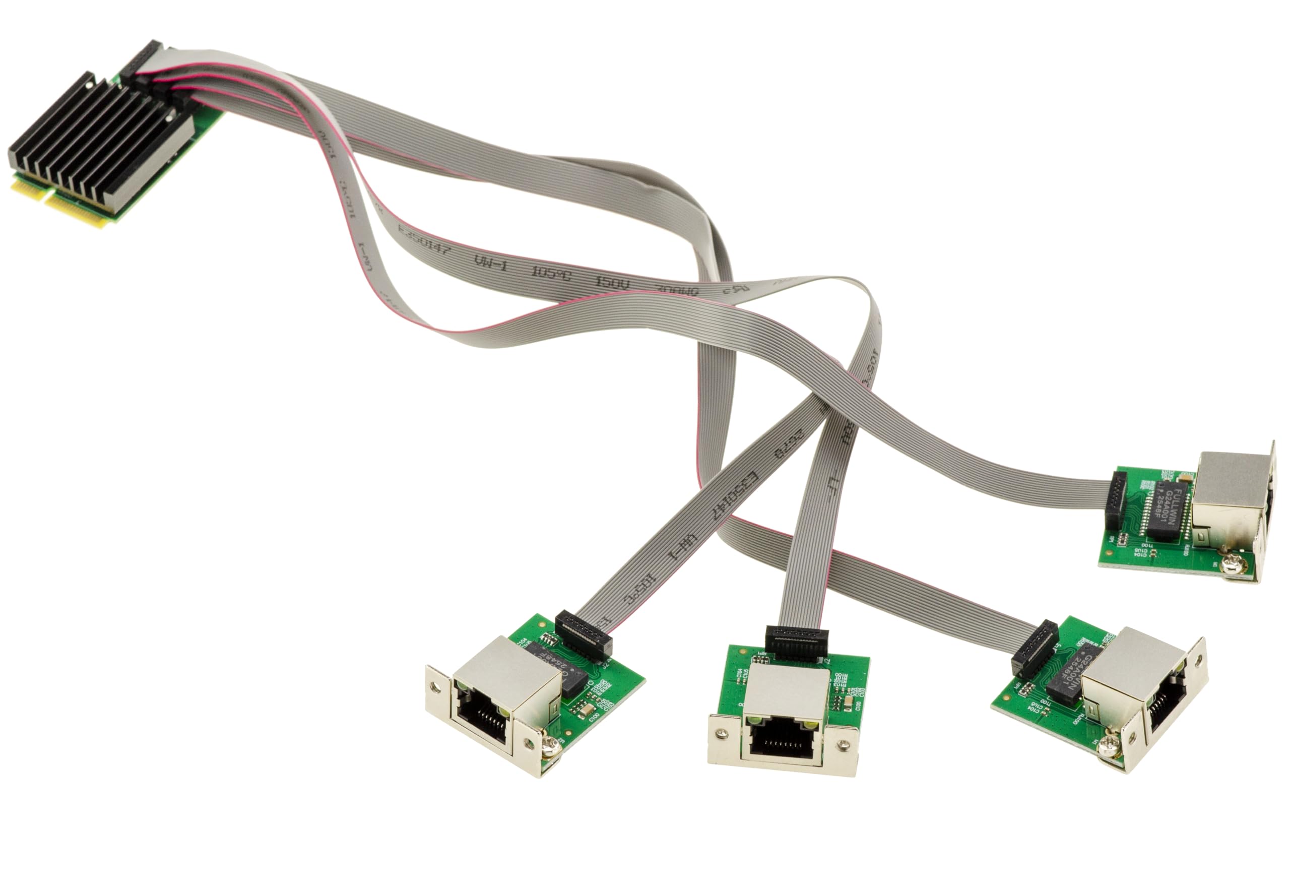 KALEA-INFORMATIQUE Scheda controller di rete Mini PCIe Intel I350-T4 a 4 porte