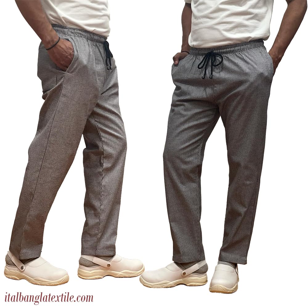 Pantalon de chef pour une utilisation régulière et confortable, pantalon de travail