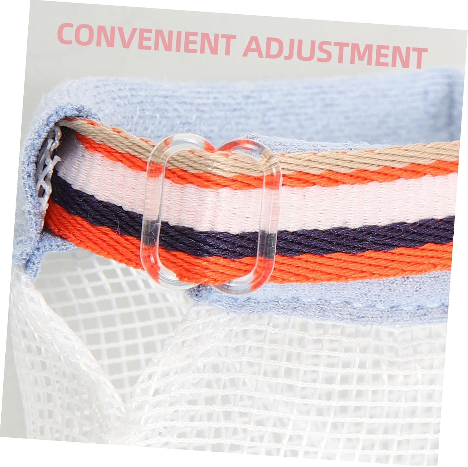 Baby Anti Eating Hand Gloves, 2 Pairs Nylon Teething Mittens | Double Sided Full Mesh, Adjustable Cuffs with Rope, Breathable Summer Wear, Skin Friendly for Babies and Children