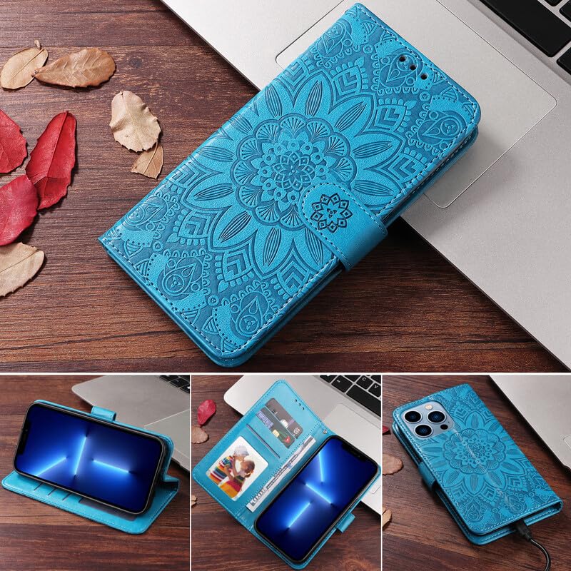 Coque iPhone 16 Pro violette à rabat antichoc pour protéger l'écran des rayures - 2
