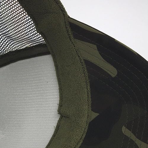 Miniatura 8 de Gorra de béisbol del sombrero del camionero de las hojas de roble tricolor del camuflaje de la malla de la espuma