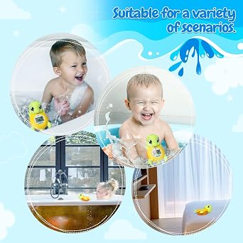 Backstroke Sea Turtle Baby Bath Thermometer,The Infant Baby Bath Floating Toy Safety Temperature Water Thermometer, BPA Free, New Baby Essentials