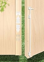 Vista 8 de Perno de caña de alta resistencia de 12 pulgadas para barra de caída, cerrojo de tierra para vallas de madera, PVC, vinilo, metal, puertas, puertas