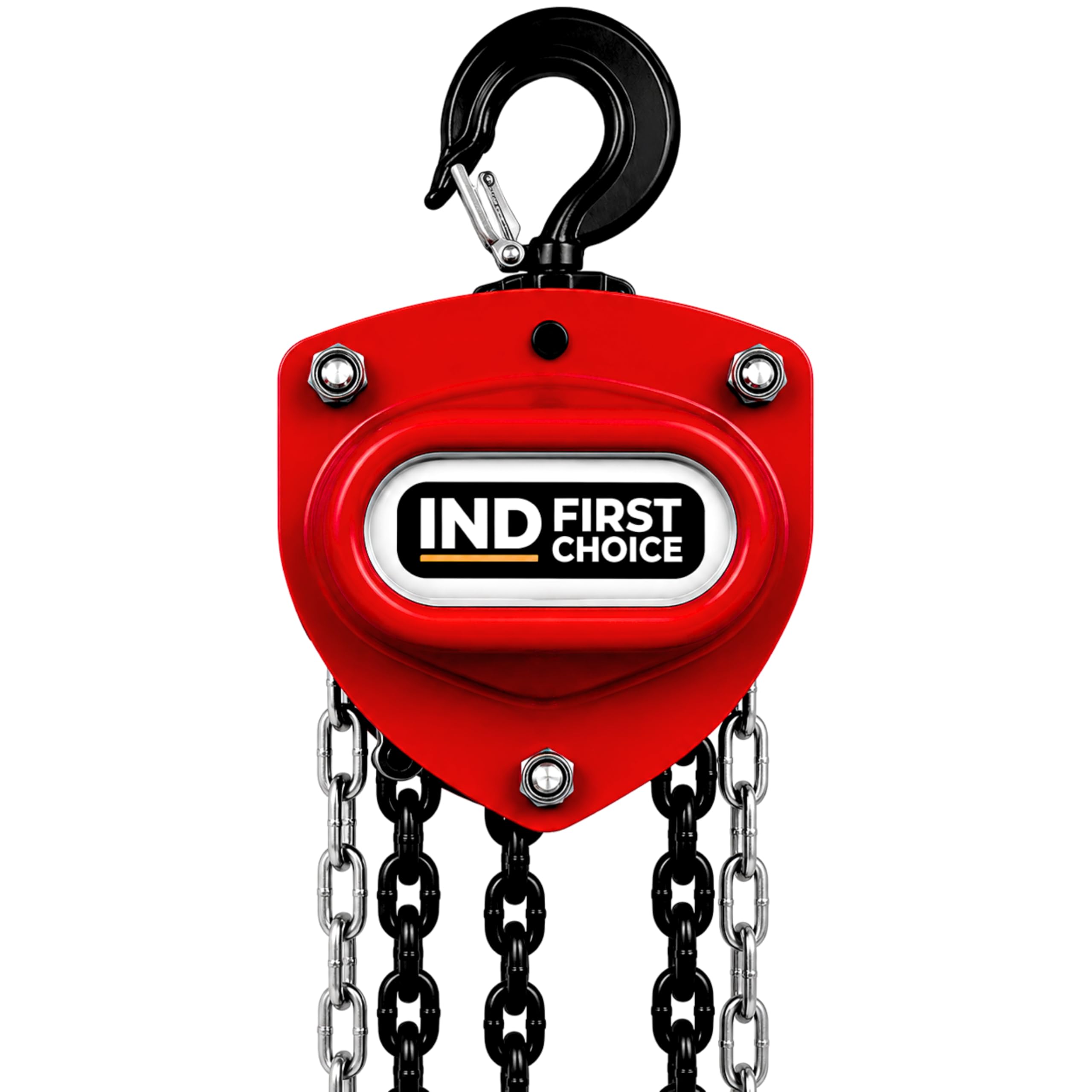 IND FIRST CHOICE 5 Ton 3 Meter Chain Pulley Block Heavy Duty Manual Chain Hoist for Industrial, Construction & Material Lifting-image-14