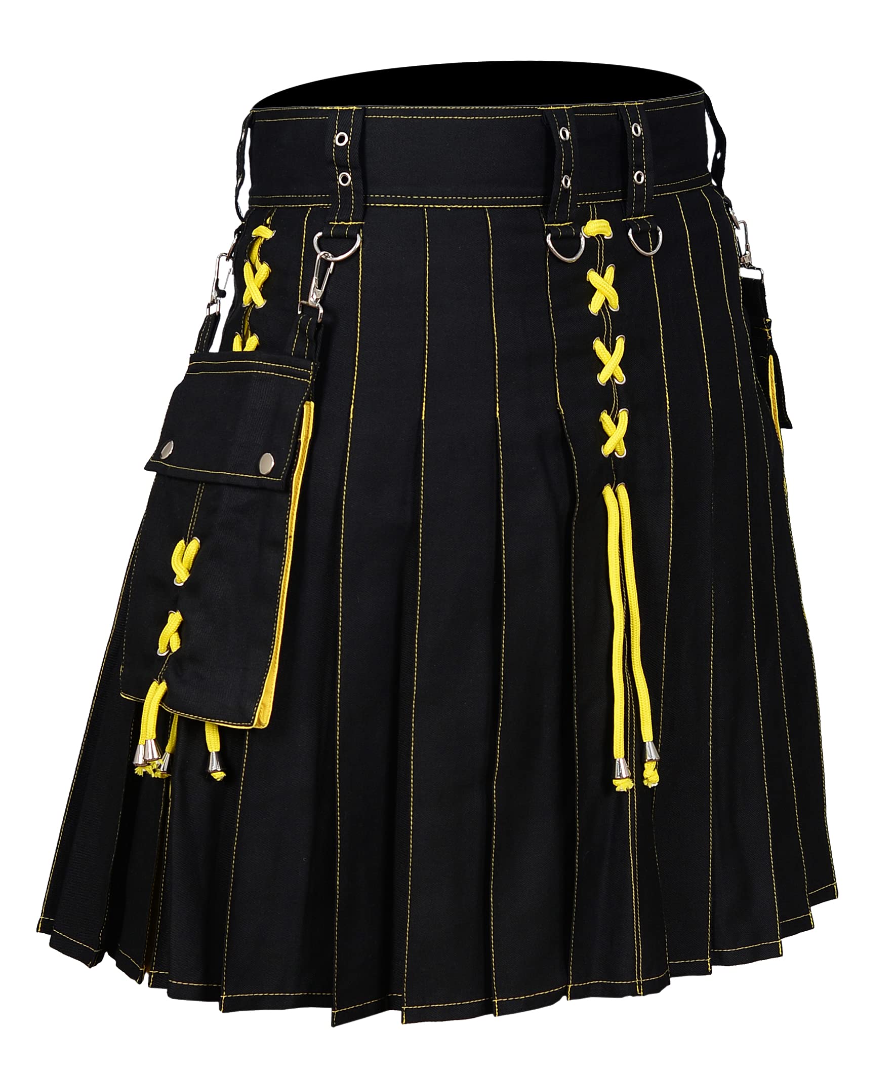 Scottish DesignerUtility Kilts for Men Cotton Hybrid Fashion Kilt