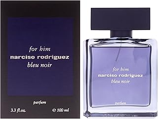 Narciso Rodriguez for Him Bleu Noir for Men Parfum Spray, 3.3 Fl Oz