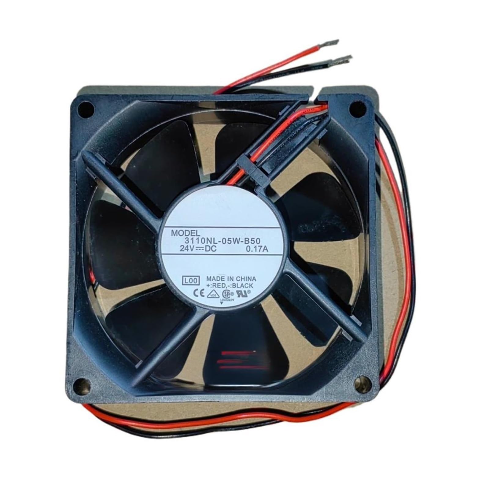 LZIKKGKI 3110NL-05W-B50 24V 0.17A 8025 two-wire cooling fan