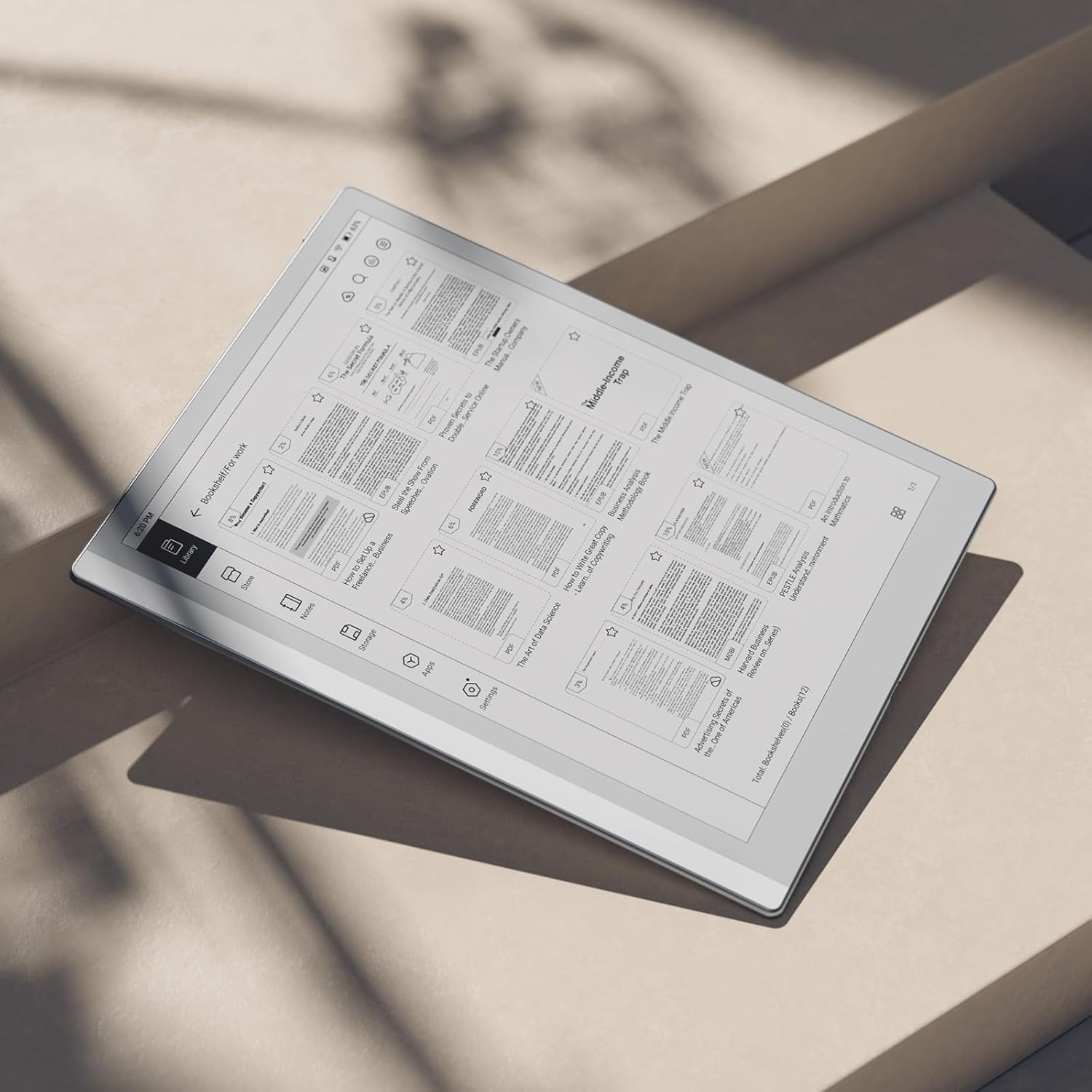 BOOX Go 10.3 Gen2 Tablet 10,3" Papier Monochromatyczny 300 PPP 64 GB Android 15 E-Ink Reader (bez Oświetlenia)