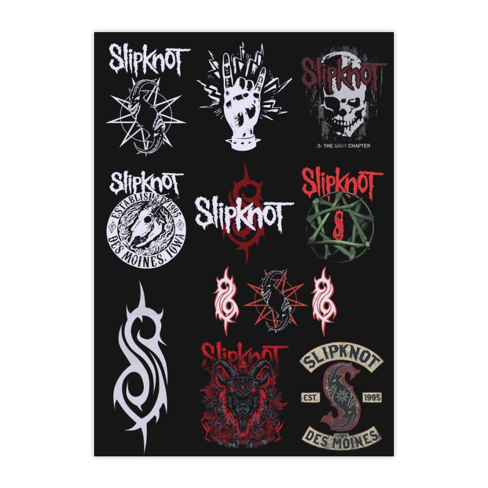 slipknot ステッカー 15枚セット sticker 未使用品 slipknot ステッカー 15枚セット sticker 未使用品 - メルカリ