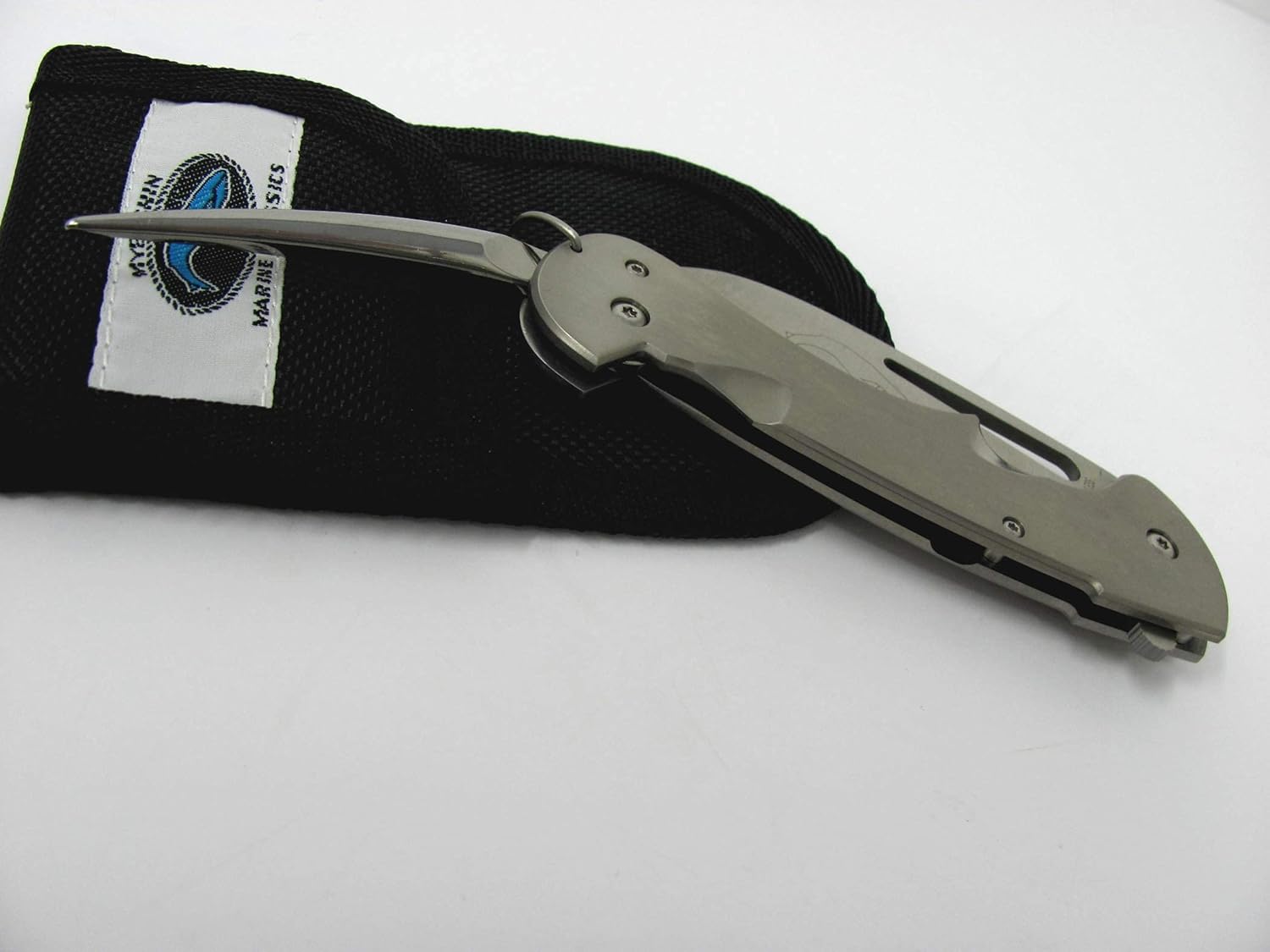 Generation 2 Titanium Captain Rigging Knife TF300 Marlinspike Belt Pocket Sheath