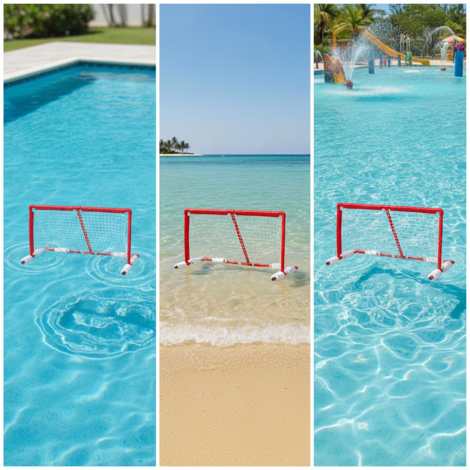 da Pnuoto con Palline e Pompa Regolabile da Pnuoto Gggiante Durevole Sport Gonfiabile per Bambini, Piscina, Giardino