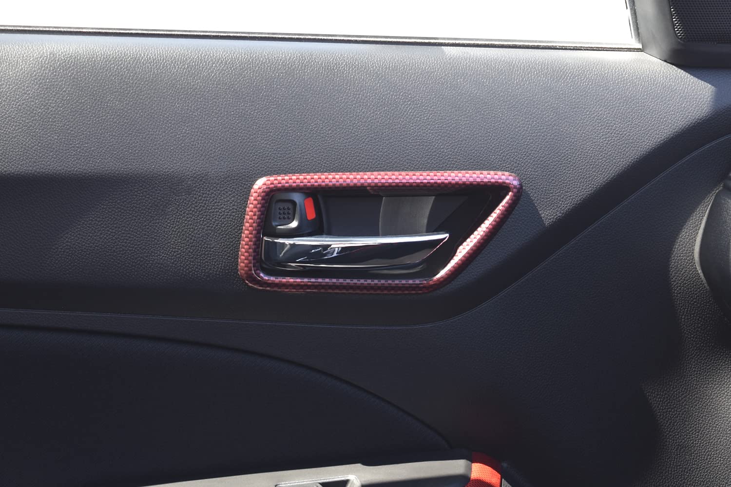 SecondStage Suzuki Swift Sport ZC33S Swift Door Bezel Panel, Red