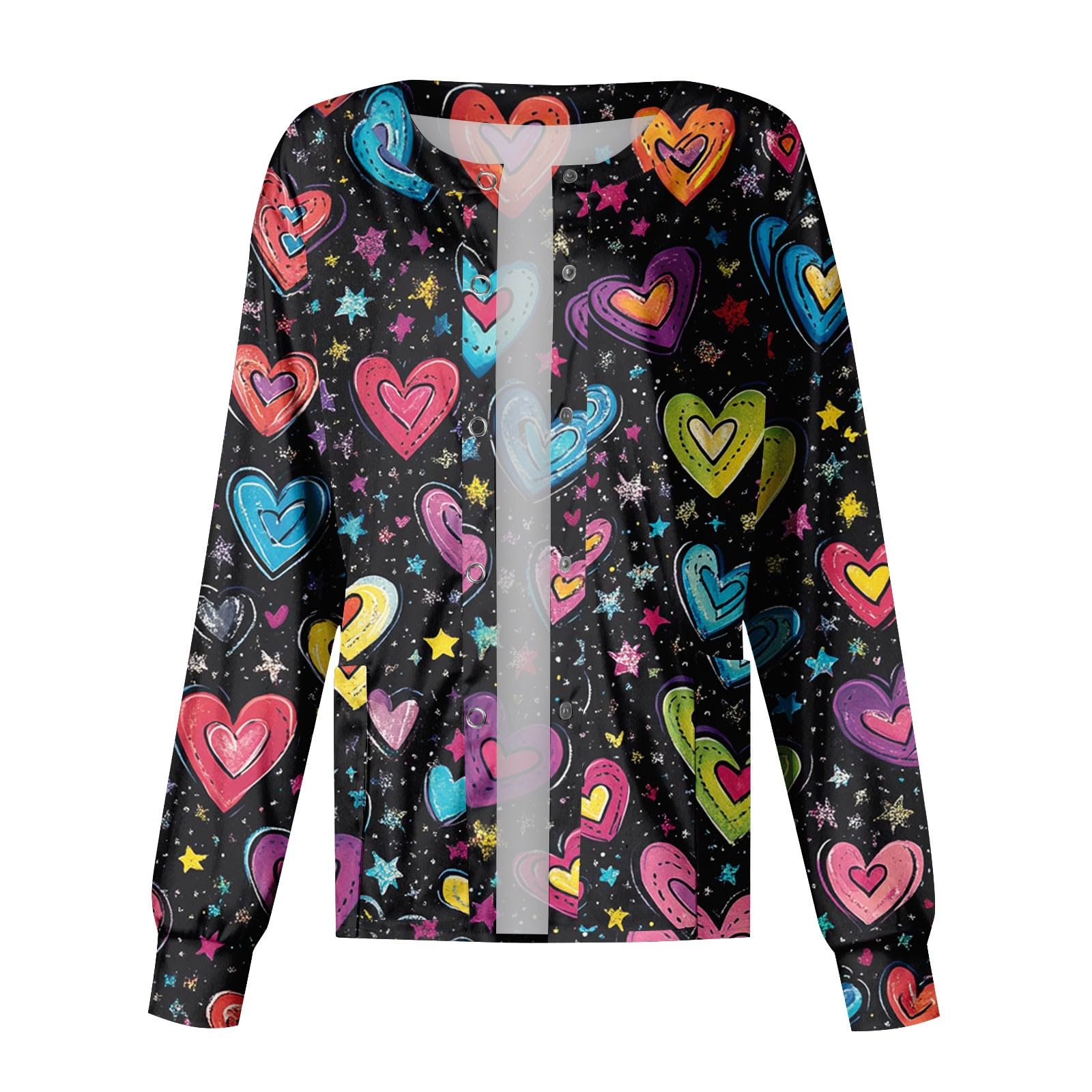 Red Scrubs Orange Scrubs for Women Olive Green Scrubs for Women Scrub Jackets for Women Nurse Valentines Day Shirt Heart Scrub Jacket Easter Scrub Jackets Women Surgical