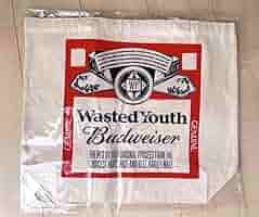 Amazon.co.jp: 韓国限定 VERDY Wasted Youth Budweiser トート