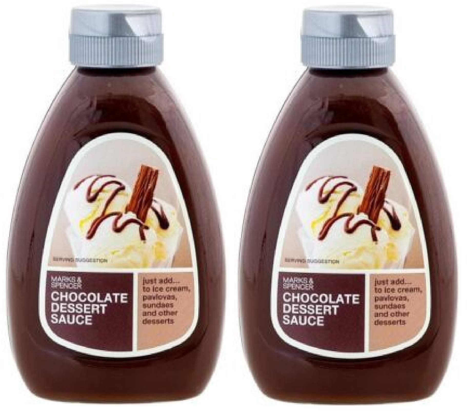 Buy M&S Belgian Milk Chocolate Desserts Sauce 300g x 2 Pack Perfect