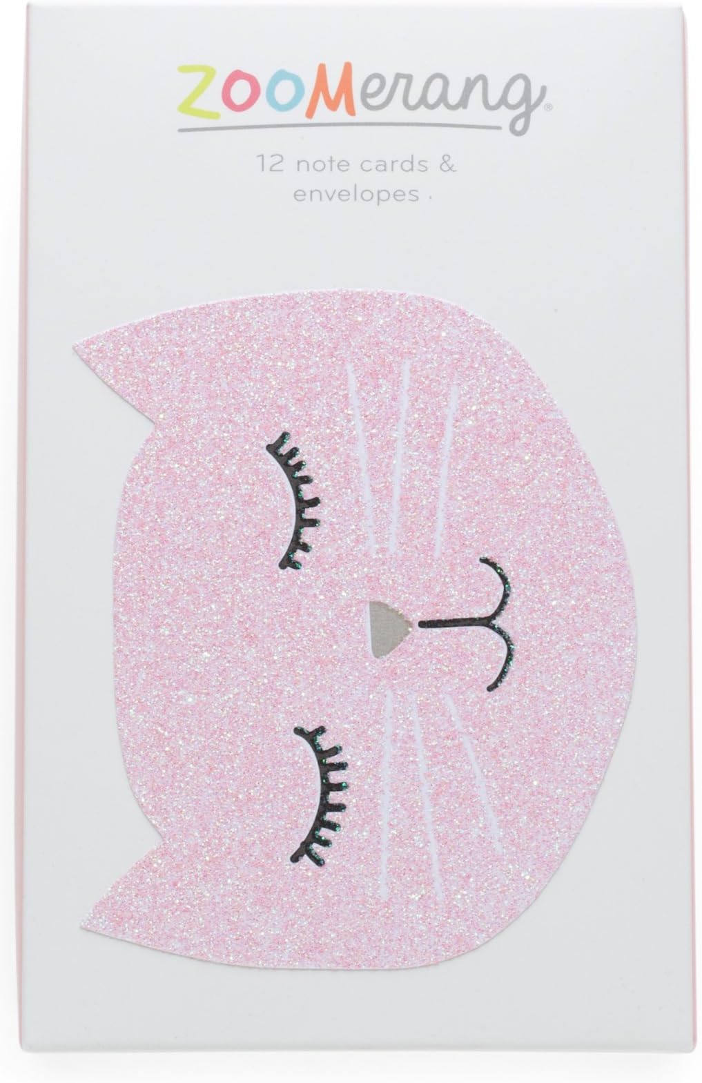 Zoomerang 12 ct Kitty Cat Note Card Set (4 ea of 3 designs)