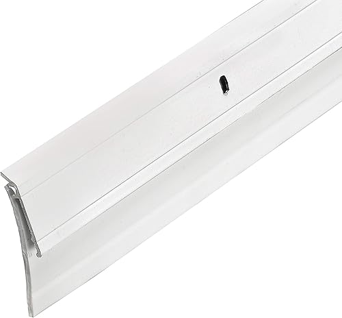 Frost King A6236WH - Barrido de puerta de aluminio extra ancho y vinilo de 2 x 36 pulgadas, color blanco