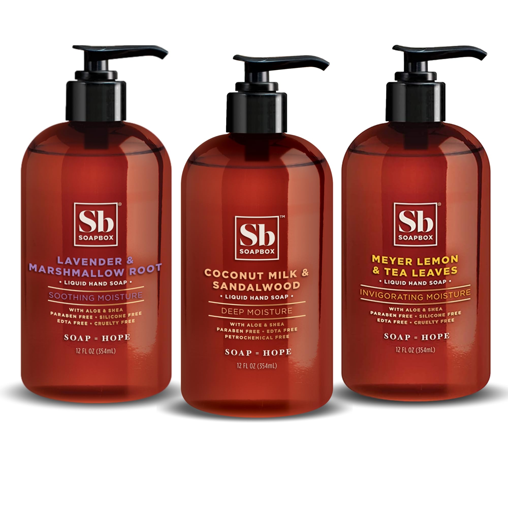 Amazon.com: Soapbox Liquid Hand Soap Variety Pack - Coconut