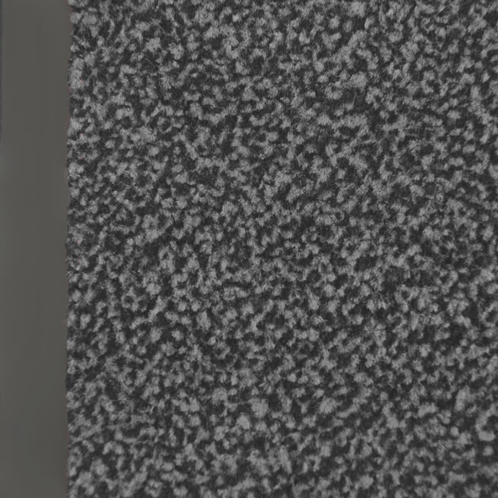 casa pura - Tappeto antiscivolo e antipolvere, zerbino per interni ed esterni, lavabile e ultra assorbente, grigio, nero, 135 x 200 cm