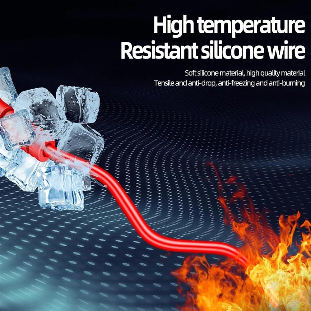 Conta Multimetro digitale LCD di grandi dimensioni Misuratore universale ricaricabile intelligente anti-scottatura VA Tester NCV con schermo inverso con torcia for tensione, corrente, resistenza, capa