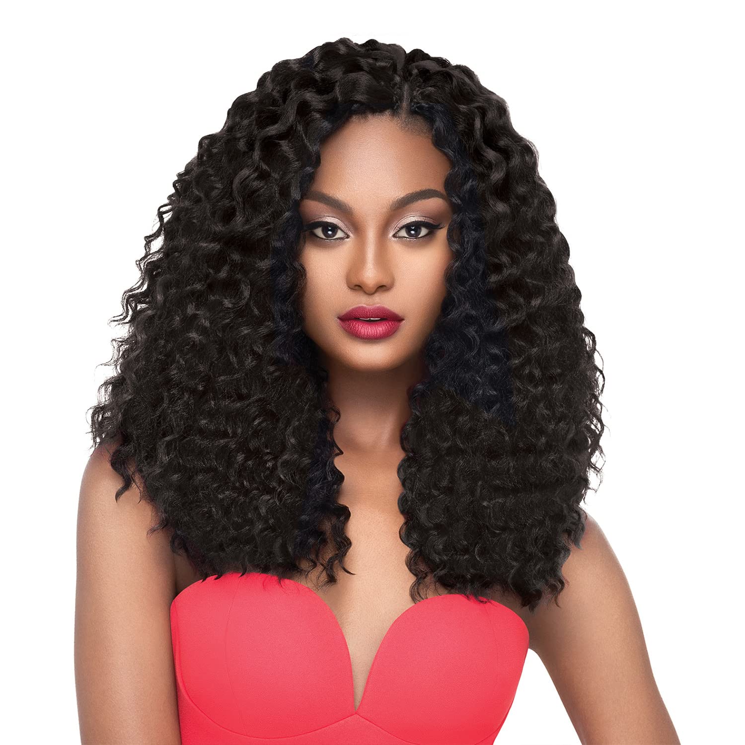 MULTI PACK DEALS! Outre Synthetic Hair Crochet Braids X-Pression Braid Ocean Wave Loop 14" (4-PACK, F4/30)