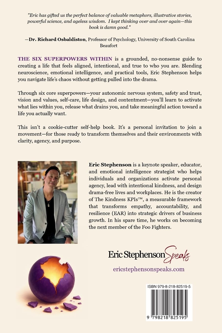 The Six Superpowers Within: Activate Your Personal Agency for a Drama-Free Life      Paperback – December 15, 2025