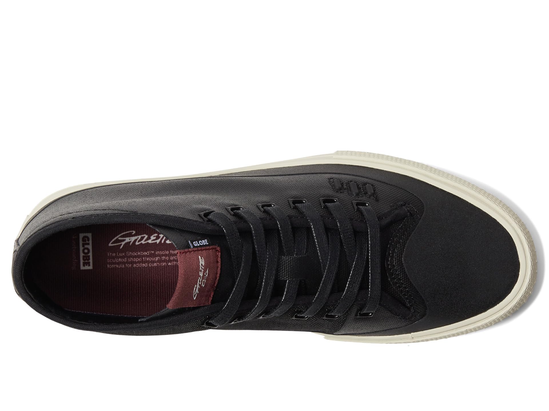 Globe Gillette Mid Black/Cream 9 D (M)