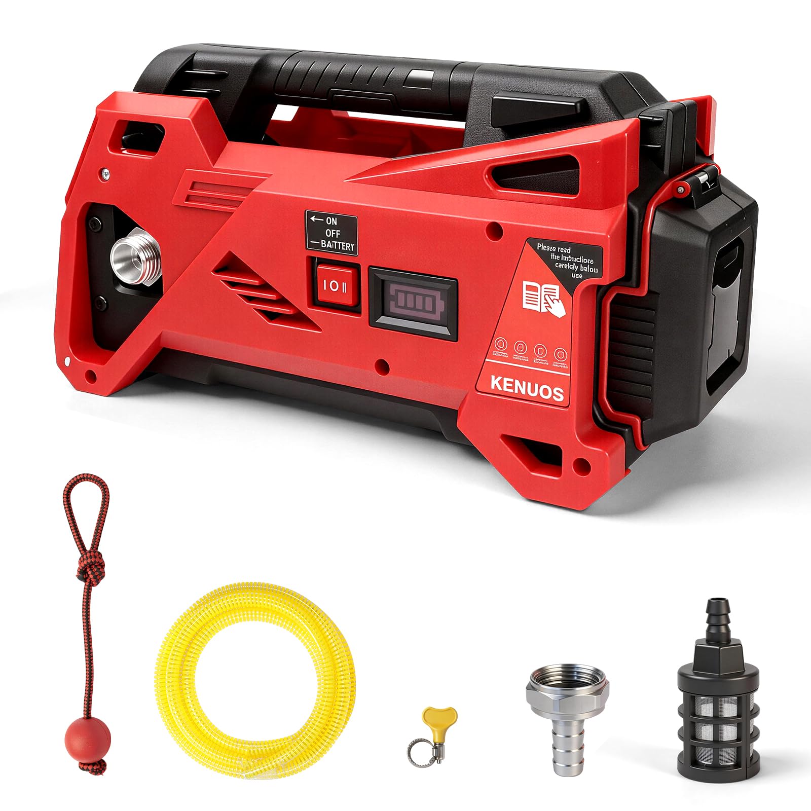 KENUOS Brushless Water Transfer Pump Battery Operated Compatible
