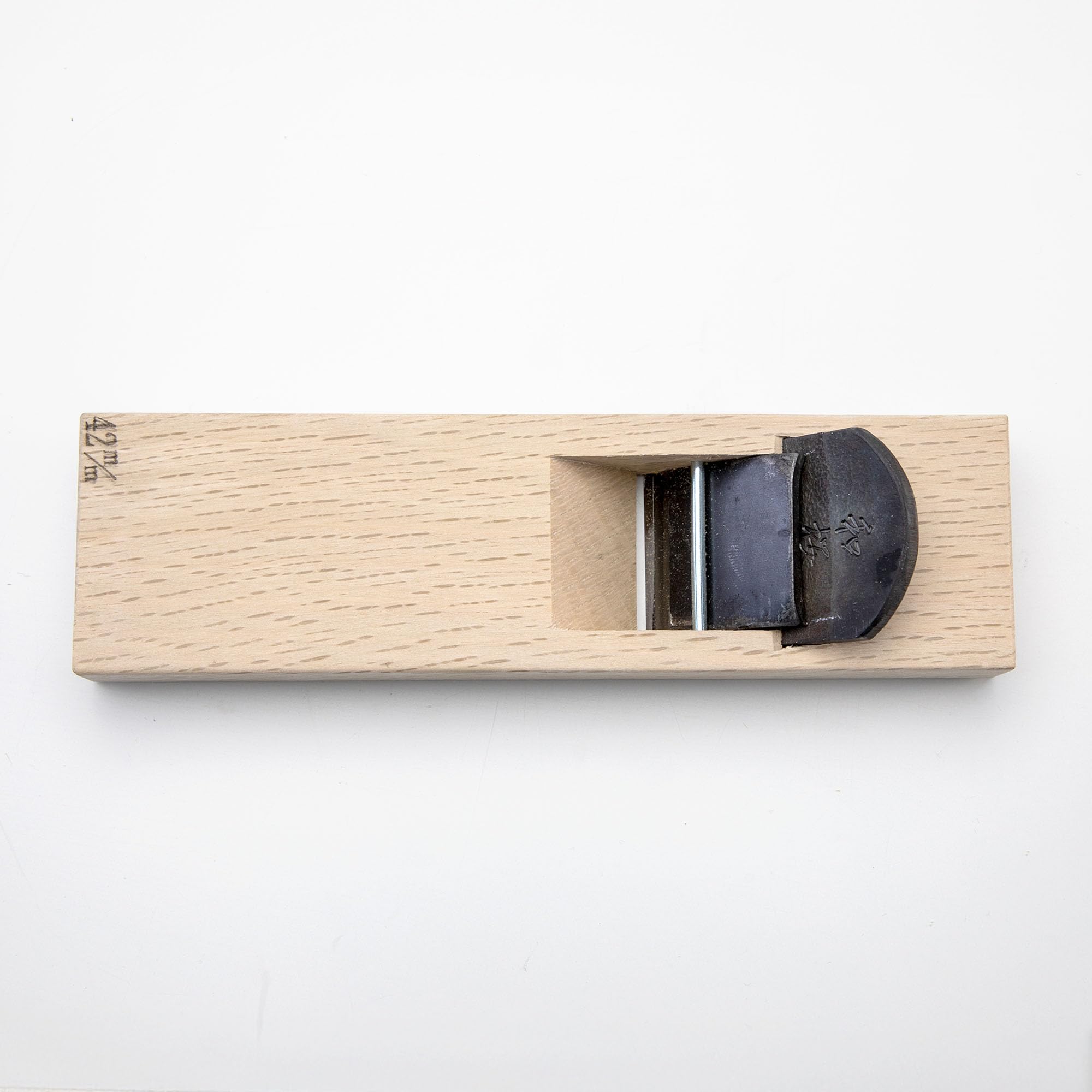Cepillo Manual japonés Wazakura, Fabricado en Japón, Cepillo de Bloque Kanna Manual para Trabajar la Madera, Alisar, Dar Acabado, Herramienta de carpintería (42mm)