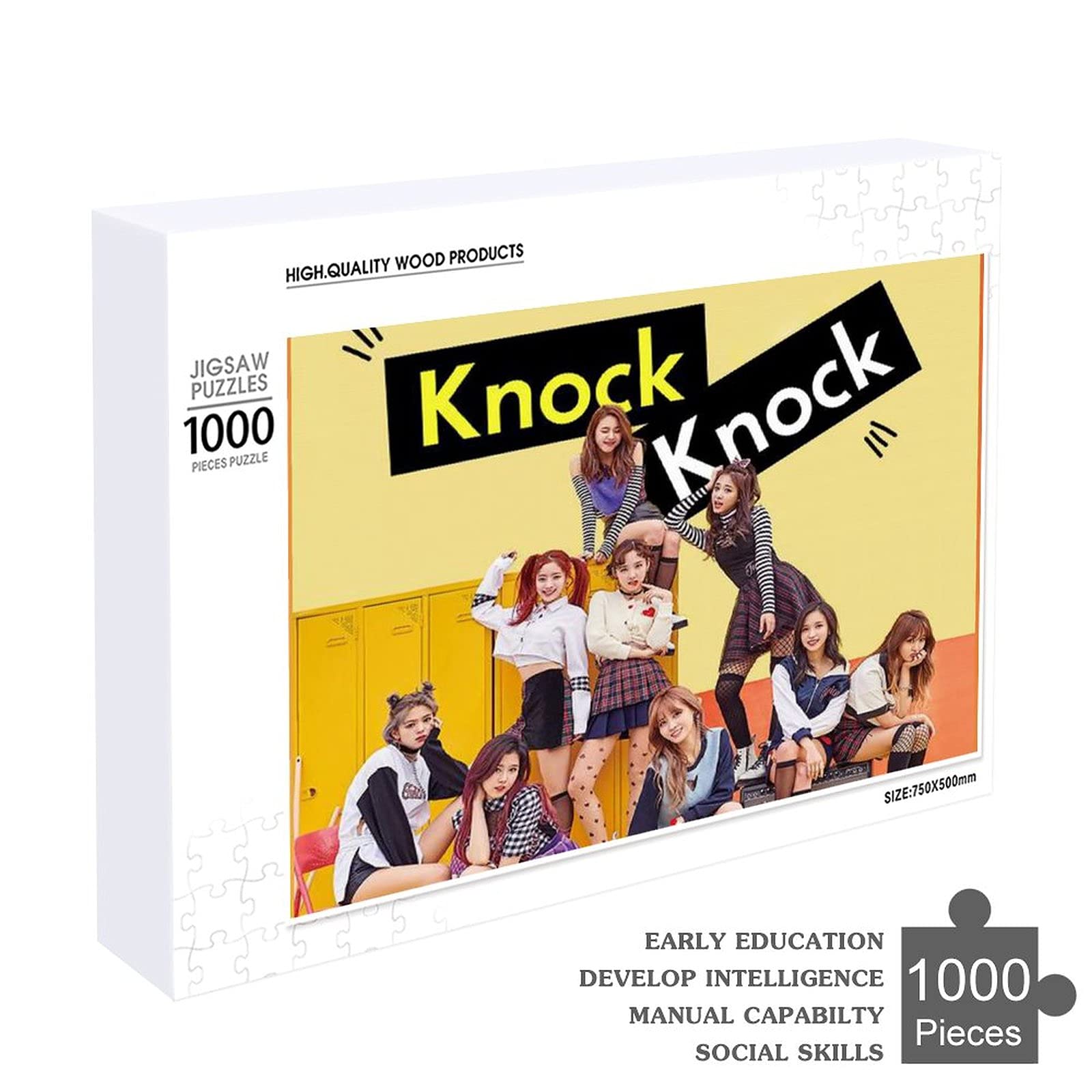 TWICE Knock Knock 1000ピース ジグソーパズル　未開封 TWICE Knock Knock 1000ピース ジグソーパズル 未開封（TWICE
