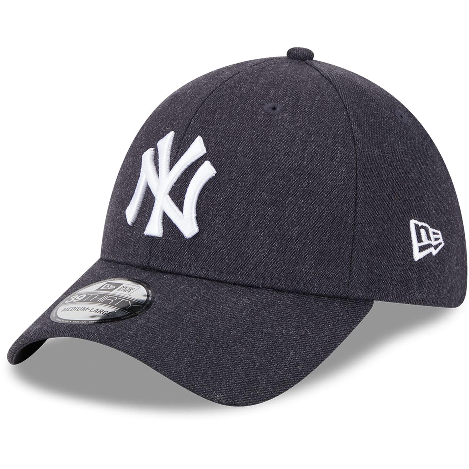 New Era Czapka z daszkiem Mężczyźni Heather Wool 39thirty Neyyan Nvy New York Yankees