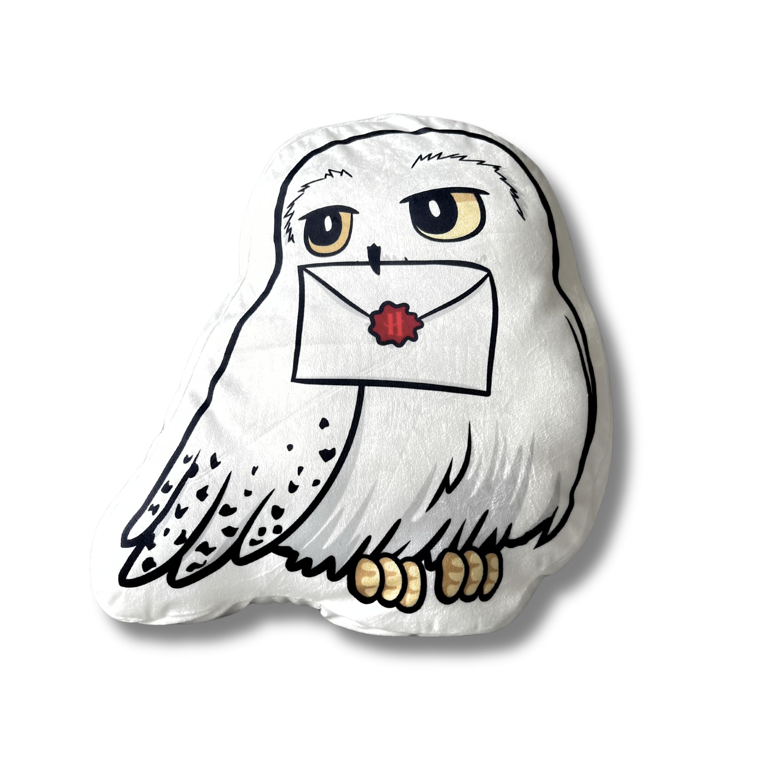 Character World Harry Potter Deko-Kissen 40x36 cm Eule Hedwig für Kinder & Teenager, weich, kuschelig, 3D Kissen Form, perfekt als Kuscheltier für Fans (Harry Potter)
