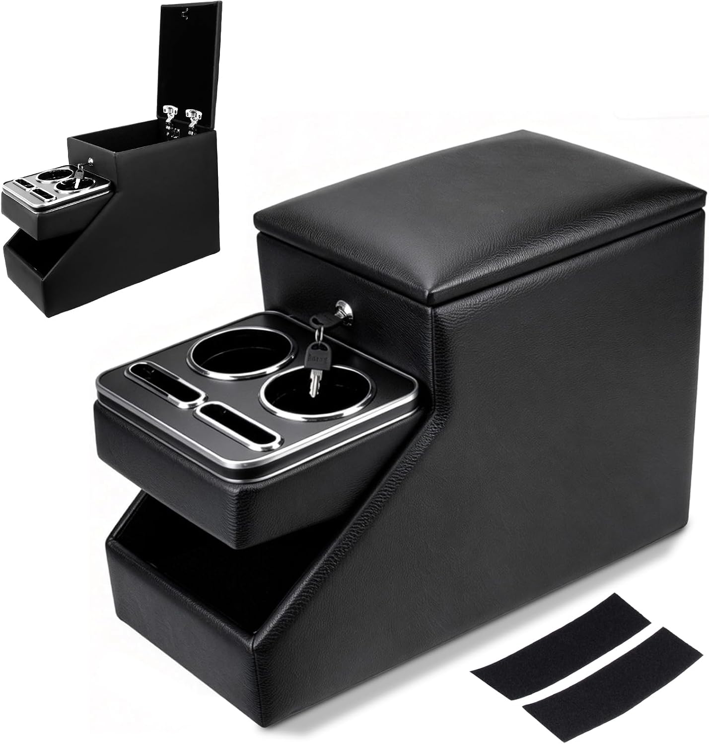 Automotive Center Console Organizer Between Seat