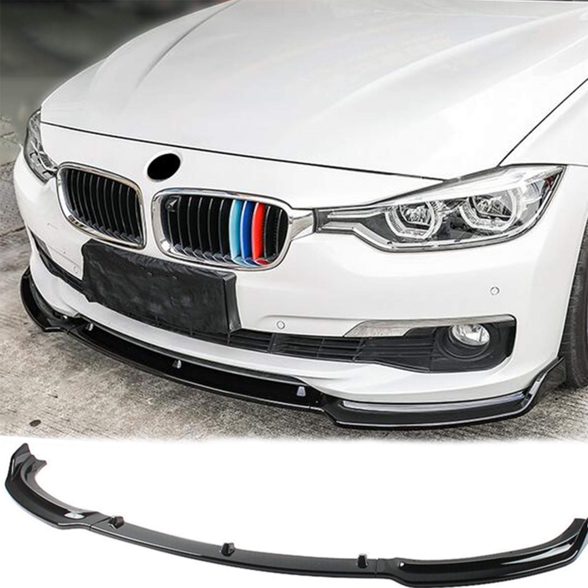 Front Bumper Lip Splitter Spoiler Compatible With 2016 2017 2018 BMW front-bumper-lip-splitter-spoiler-compatible-with-2016-2017-2018-bmw