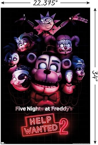 Miniatura 3 de Trends International Póster de pared de Five Nights at Freddy's Help Wanted 2