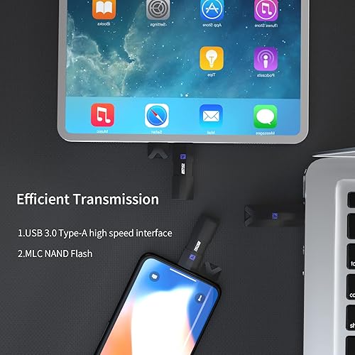 Miniatura 10 de Unidad flash USB tipo C de 128 GB USB3.1 C Memory Stick Tipo C USB Thumb Drive Photo Stick Jump Drive para Android Smartphone, MacBook, tabletas, PC