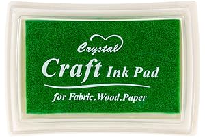 Washable Green Ink Pad for Kids: Washable Green Ink Pad for Kids'...