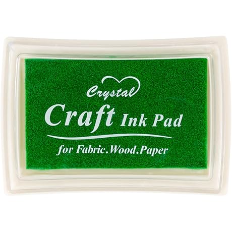 Washable Green Ink Pad for Kids: Washable Green Ink Pad for Kids'...
