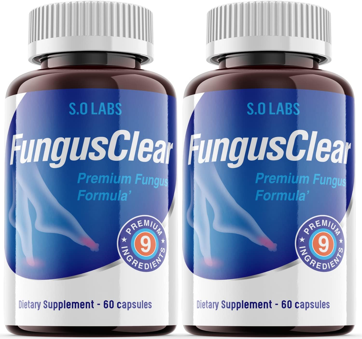 Official Fungus Clear Probiotic for Men and Women (2 Pack)