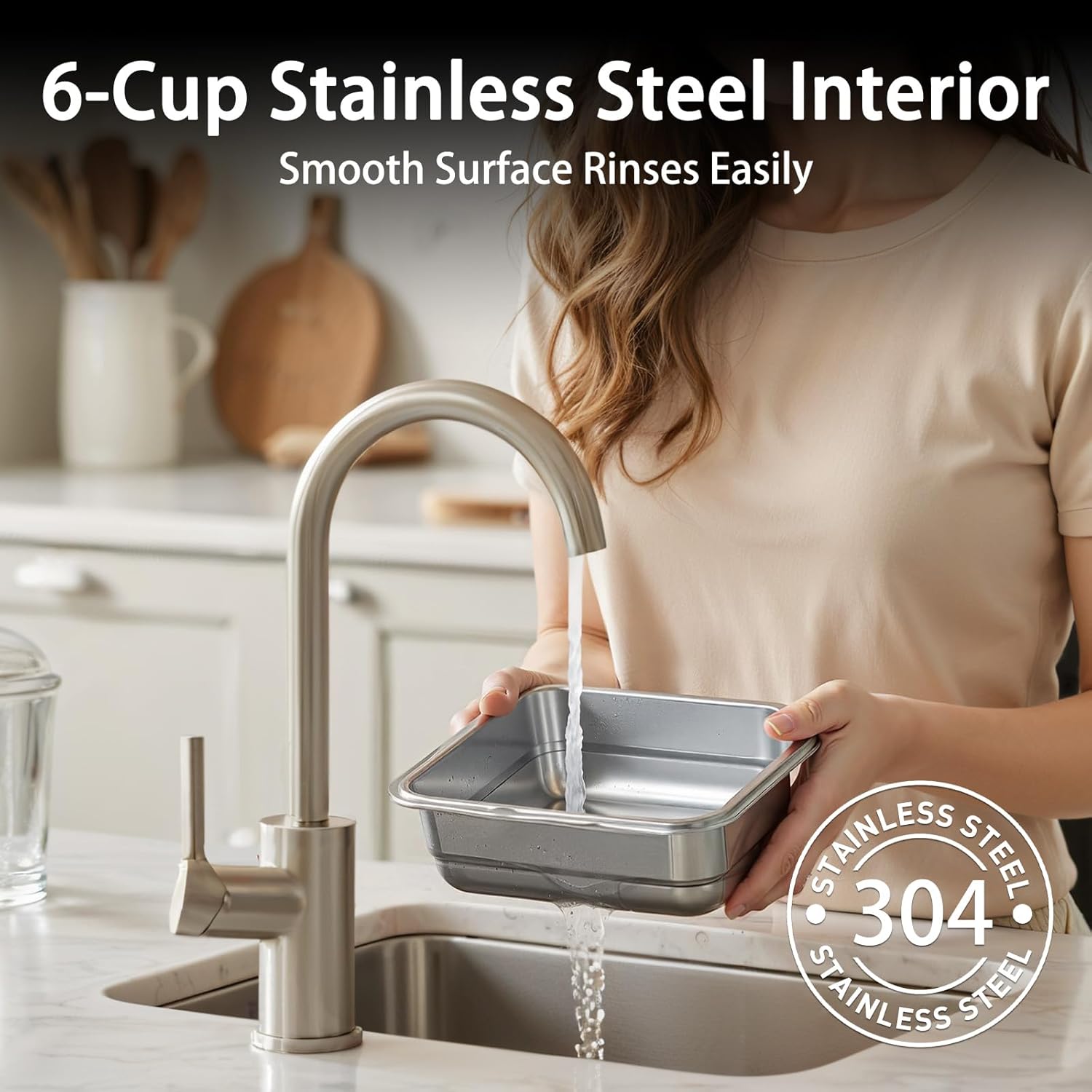 Electric Heated Lunch Box: Cordless 6.3-Cup Portable Food Warmer with 75W Fast Heating & Type-C, Leak Proof Stainless Steel Container for Truck Drivers, Office & Construction Workers, Black