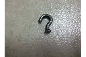 50 Heavy Duty 6 Gauge J-Hooks Snaring Traps for Trapping Raccoon, Fox, and Bobcat