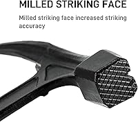Vista 3 de REAL STEEL Martillo de encuadre forjado de una pieza con cara fresada Martillo de garra para techos de grafito encamisado de 21 onzas 0571