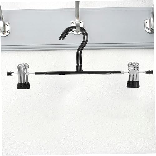 Miniatura 7 de Perchas para pantalones, bufandas, pantalones cortos, perchas de metal para almacenamiento de armario, perchas para pantalones, perchas para ropa,