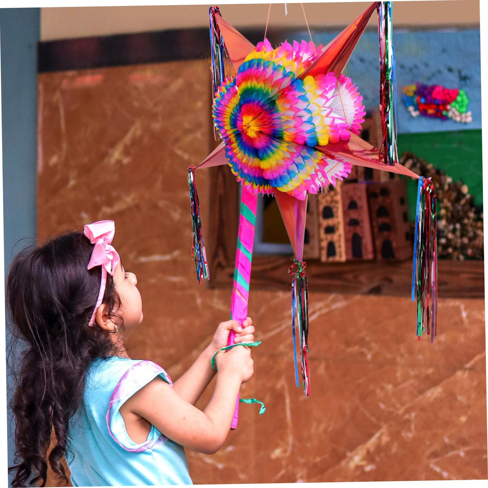 Ciieeo Decorazione Divertente Per Feste Di Compleanno E Altri Eventi Con Carta A Forma Di Stella