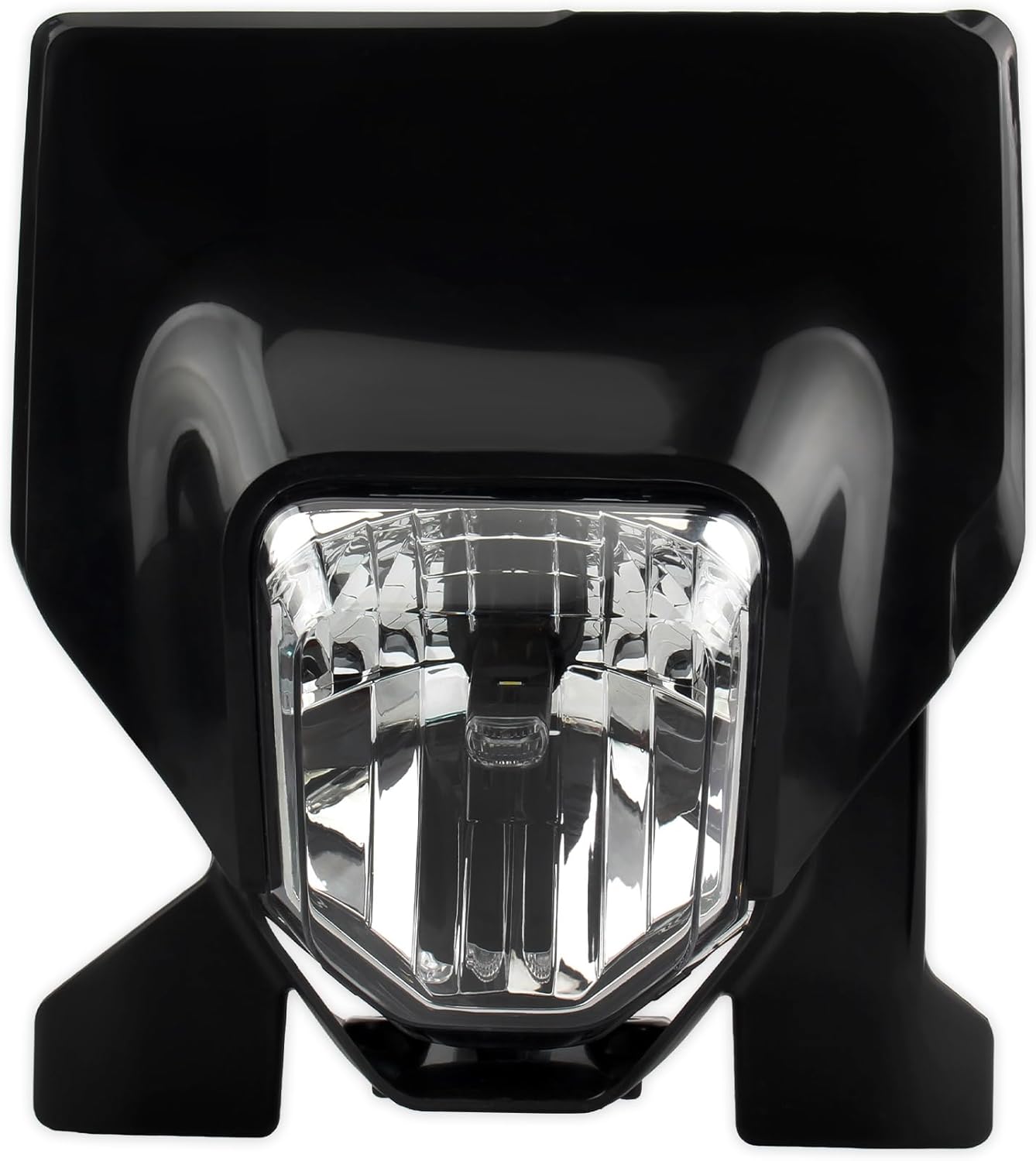 LED Motorcycle Headlight,Dirt Bike DRL Headlamp For Husqvarna 2024 FE FC 250 350 450 501 TE 250i 300i FE250 FE350 TE250i TX125 Enduro 701- All Black