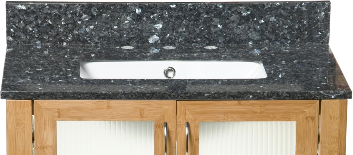 Bionic T31228DBP Dark Blue Pearl Granite Vanity Top Home