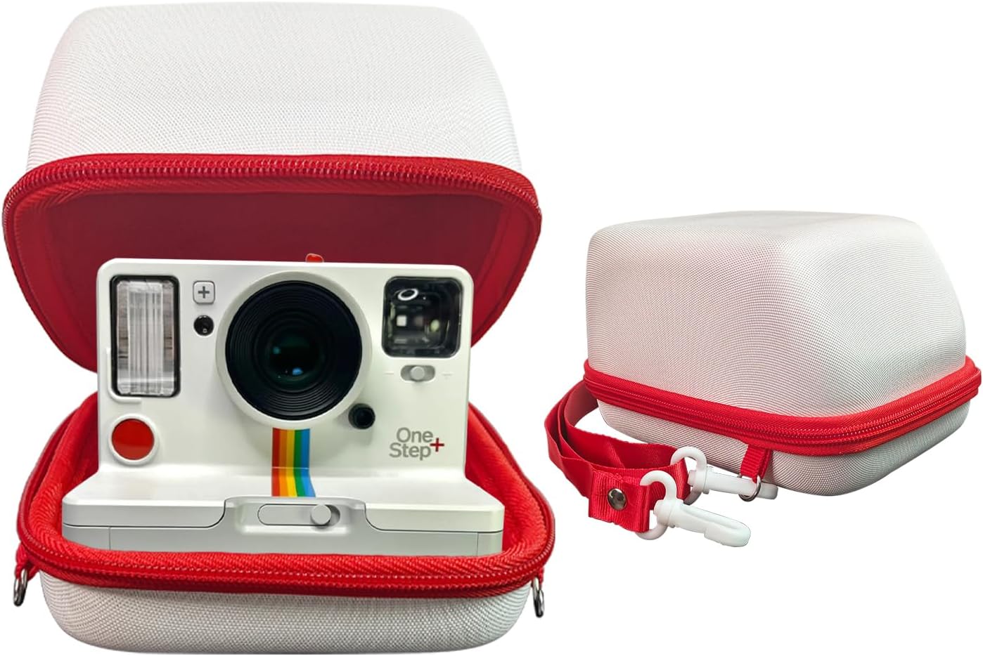 Hard Case Carrying Storage Bag for Polaroid OneStep 2VF/Now+ Camera,White